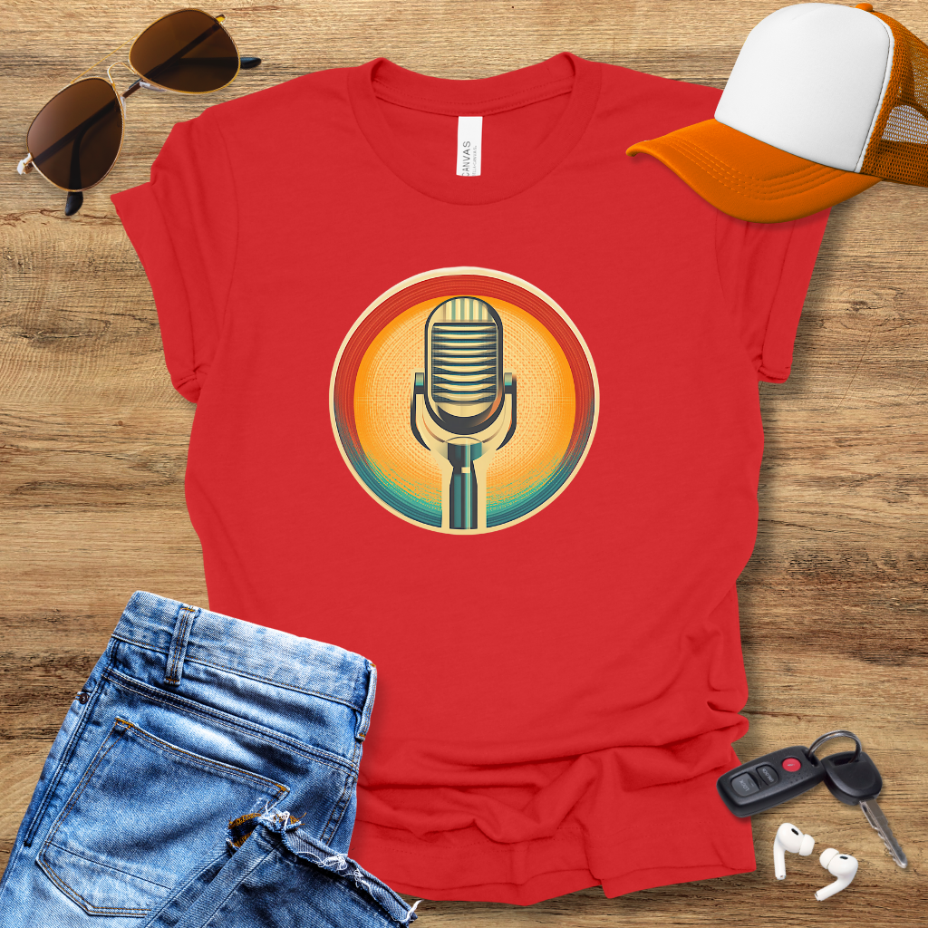 Retro Mic T-Shirt