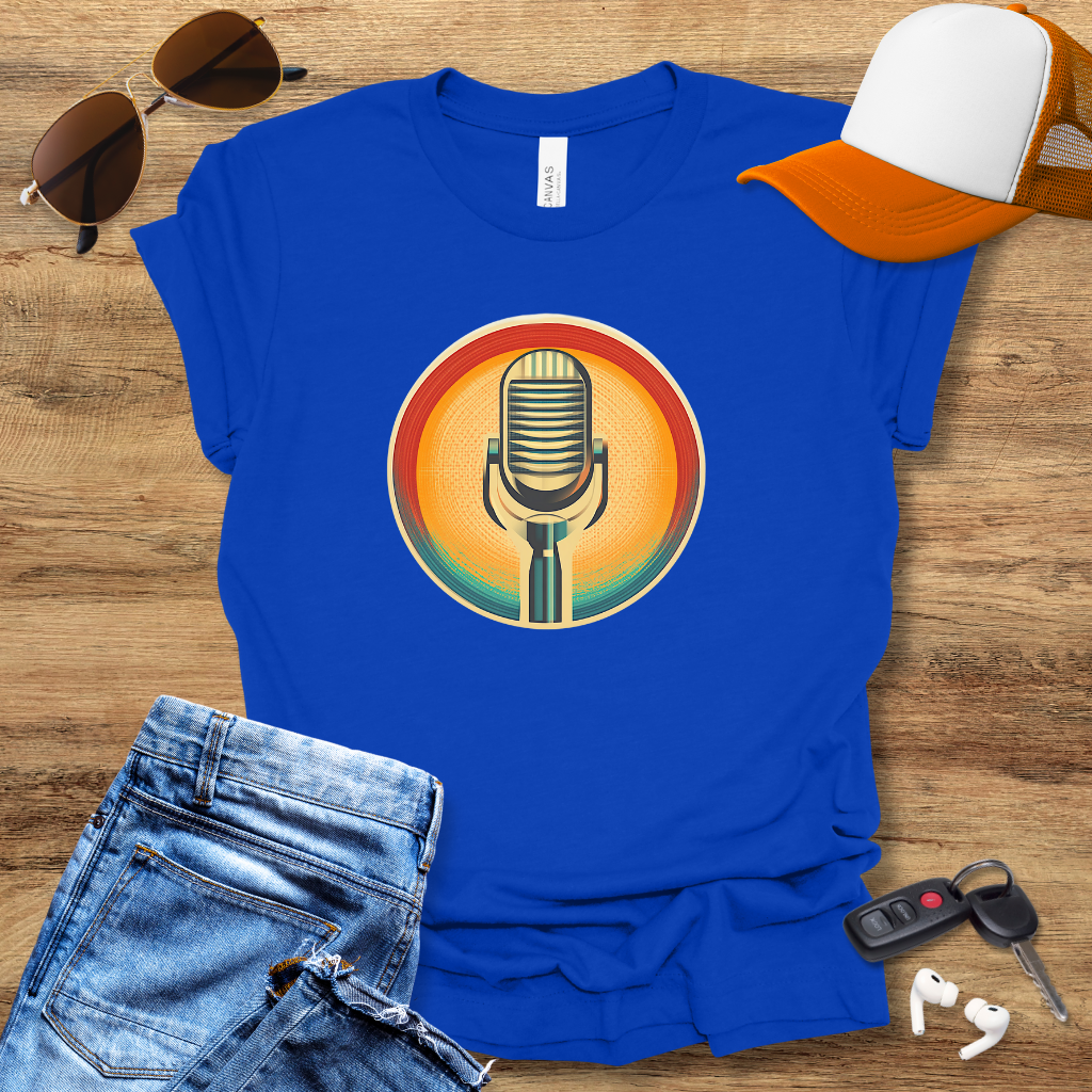 Retro Mic T-Shirt