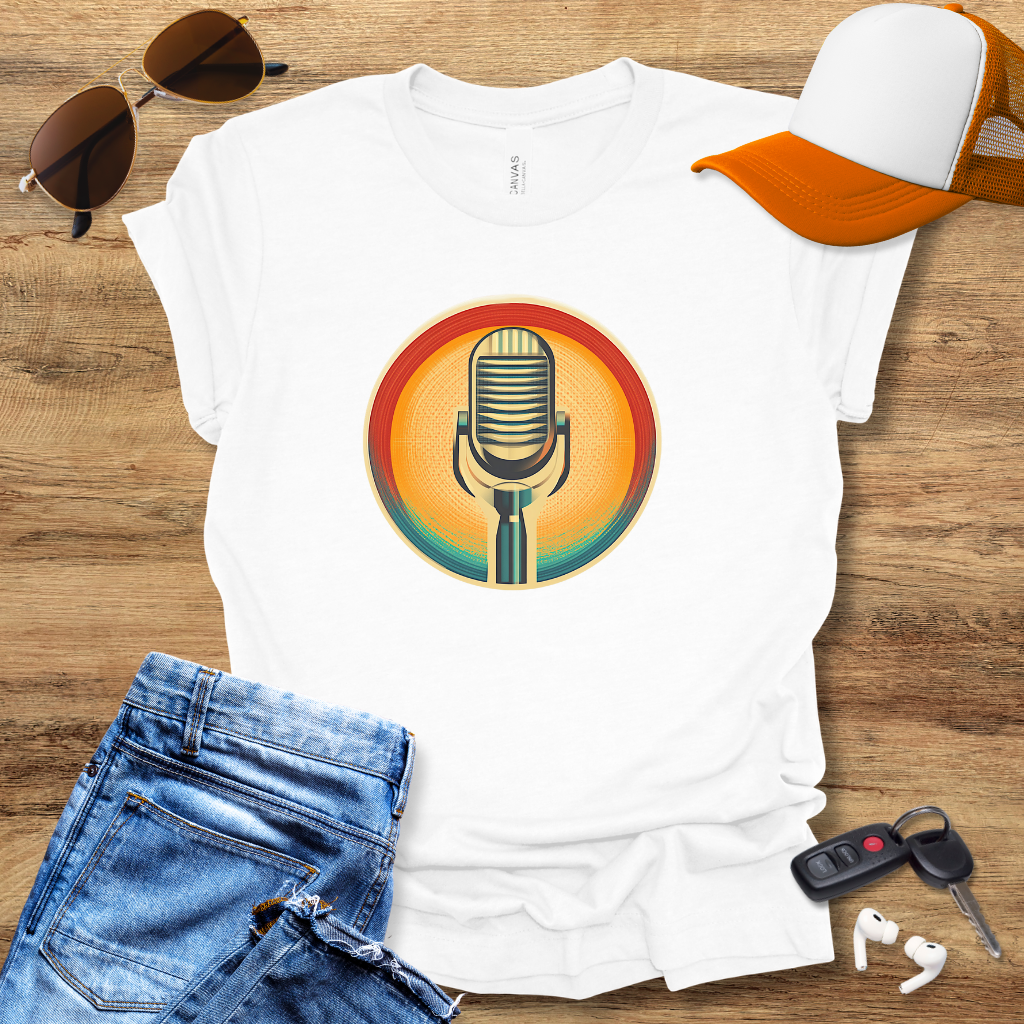 Retro Mic T-Shirt