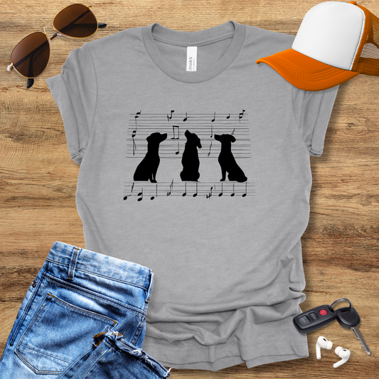 Dog Notes T-Shirt