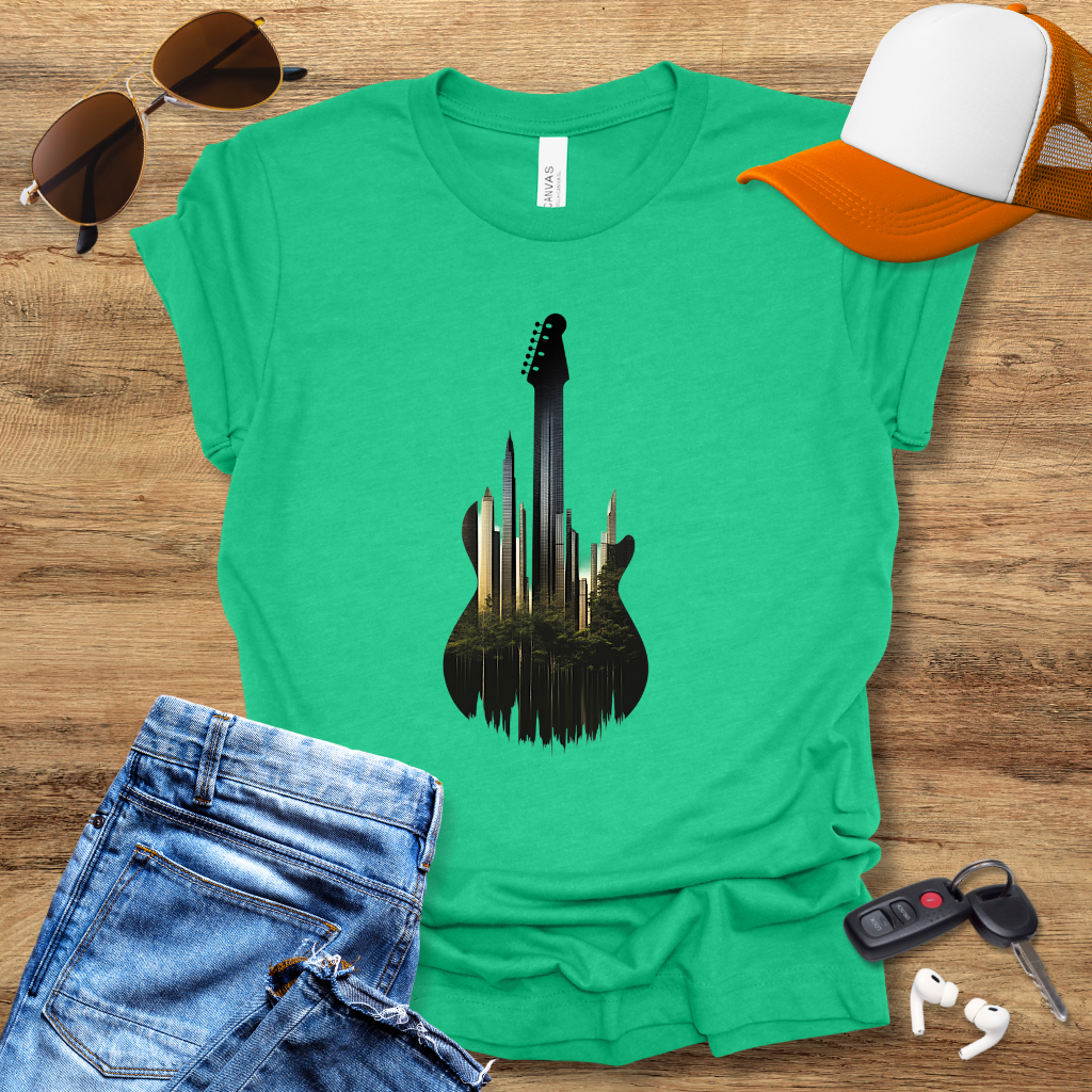 Skyline Guitar T-Shirt