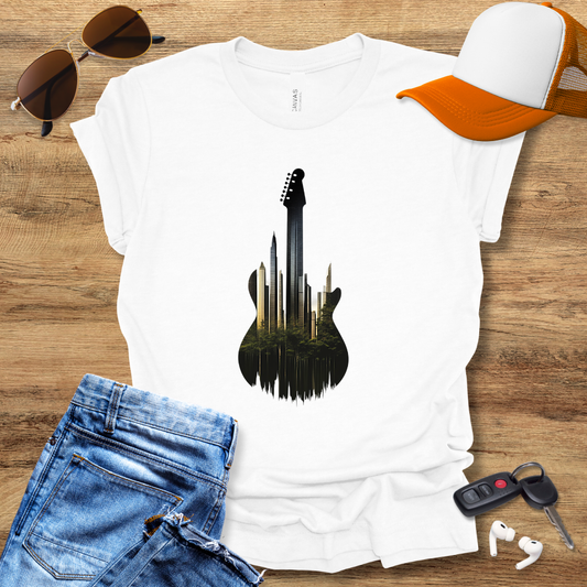 Skyline Guitar T-Shirt