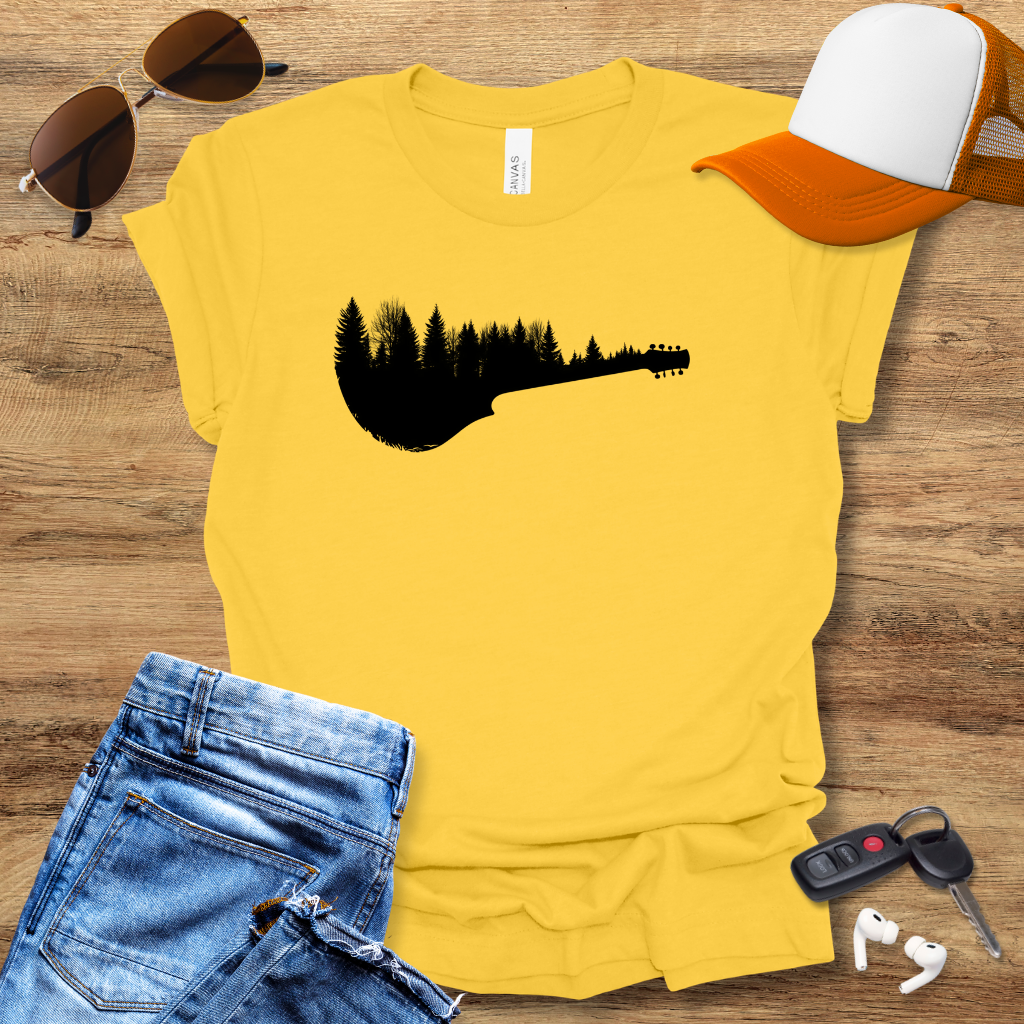 Guitar Landscape T-Shirt