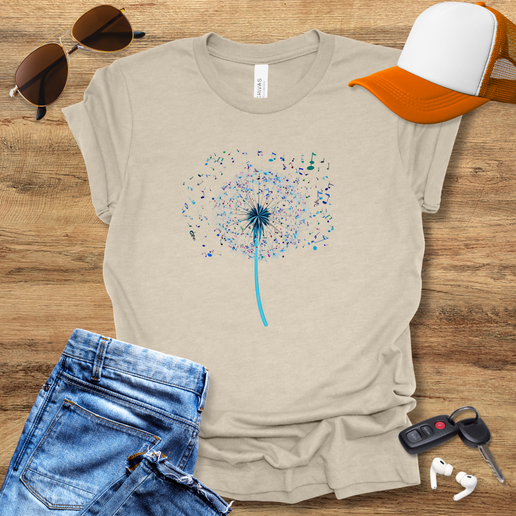 Colorful Dandelion T-Shirt