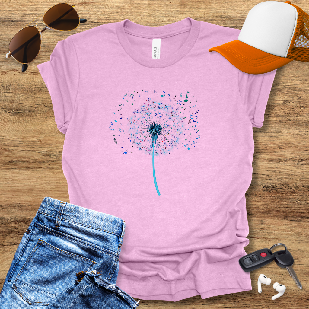 Colorful Dandelion T-Shirt