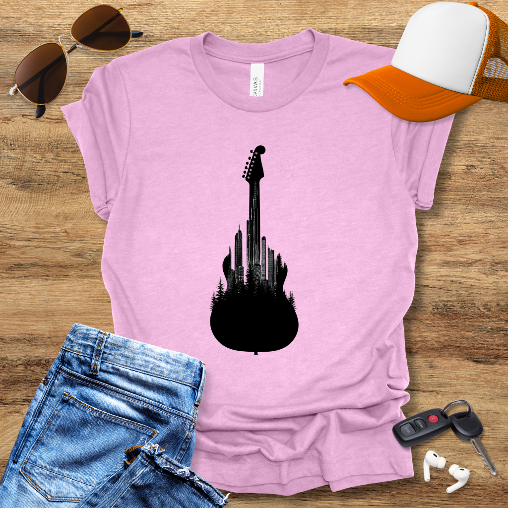 Skyline Guitar T-Shirt