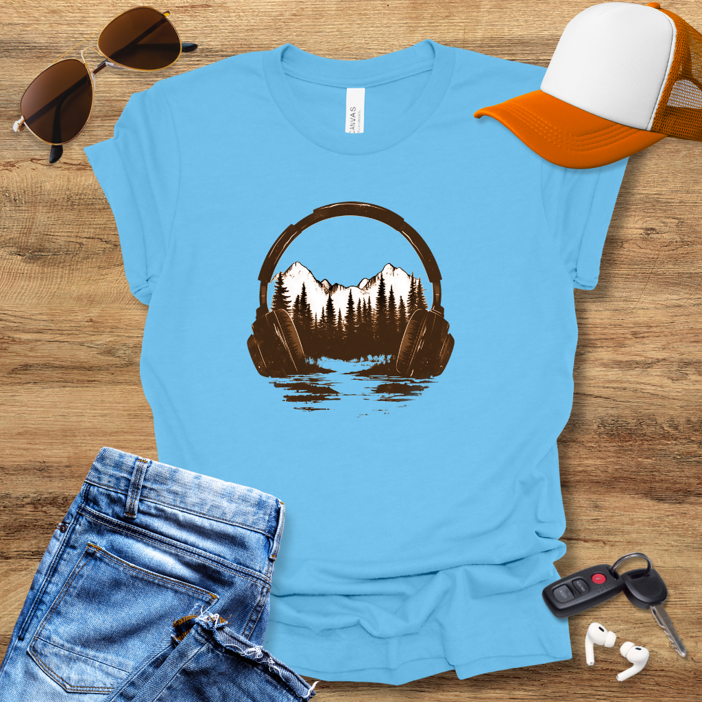 Nature Headphones T-Shirt