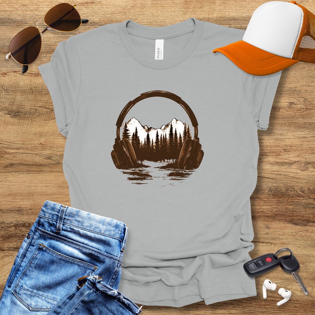 Nature Headphones T-Shirt