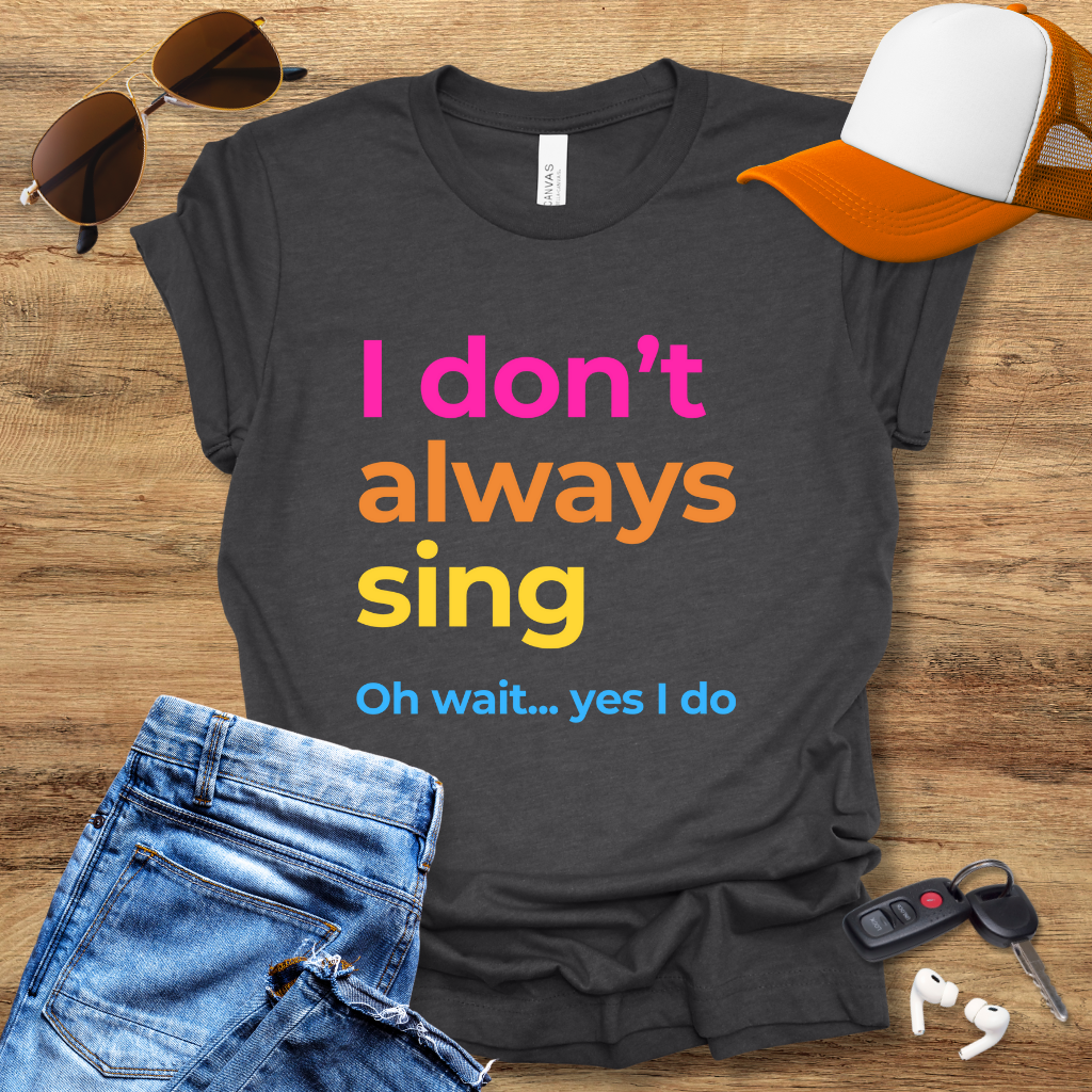 Singer Shirt T-Shirt