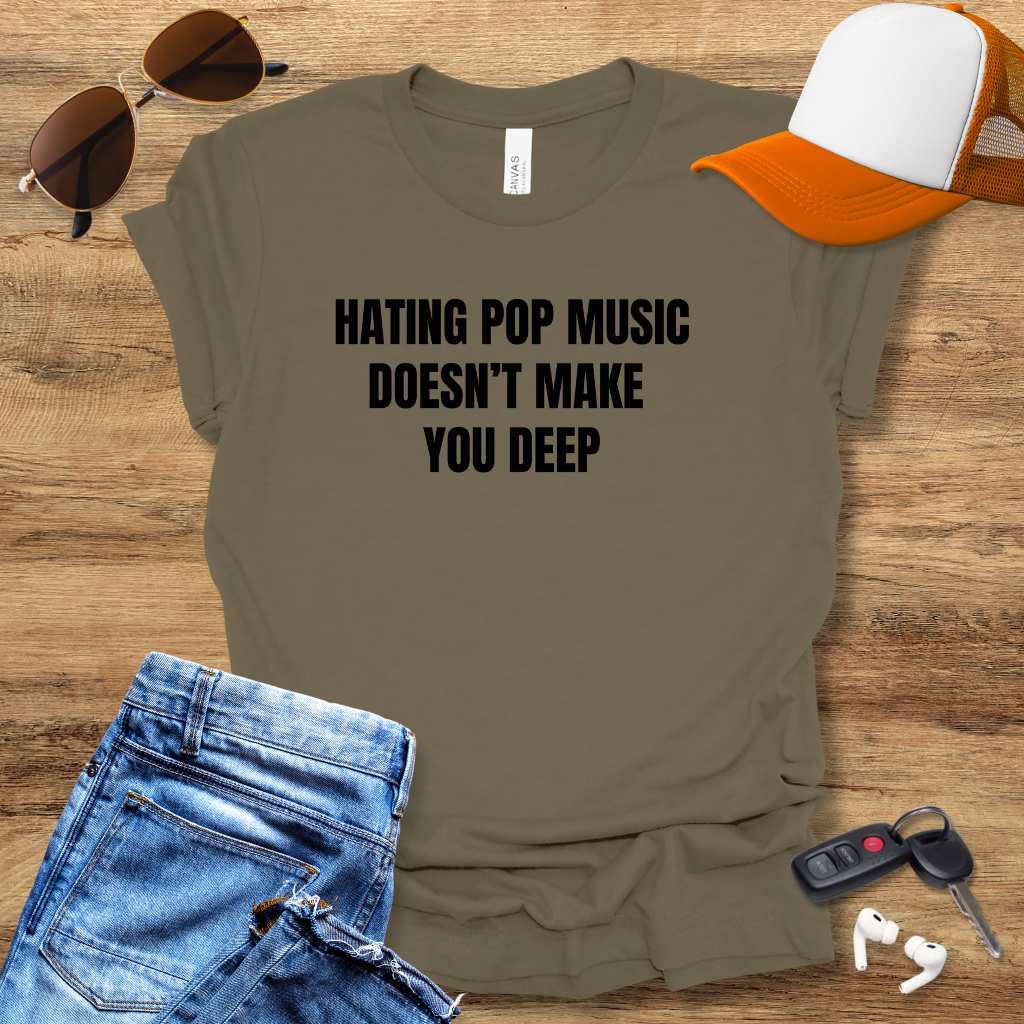 Hating Pop Music T-Shirt