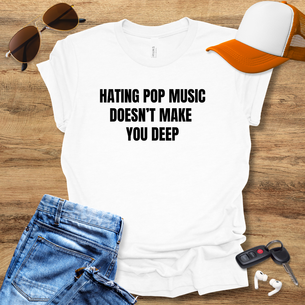 Hating Pop Music T-Shirt