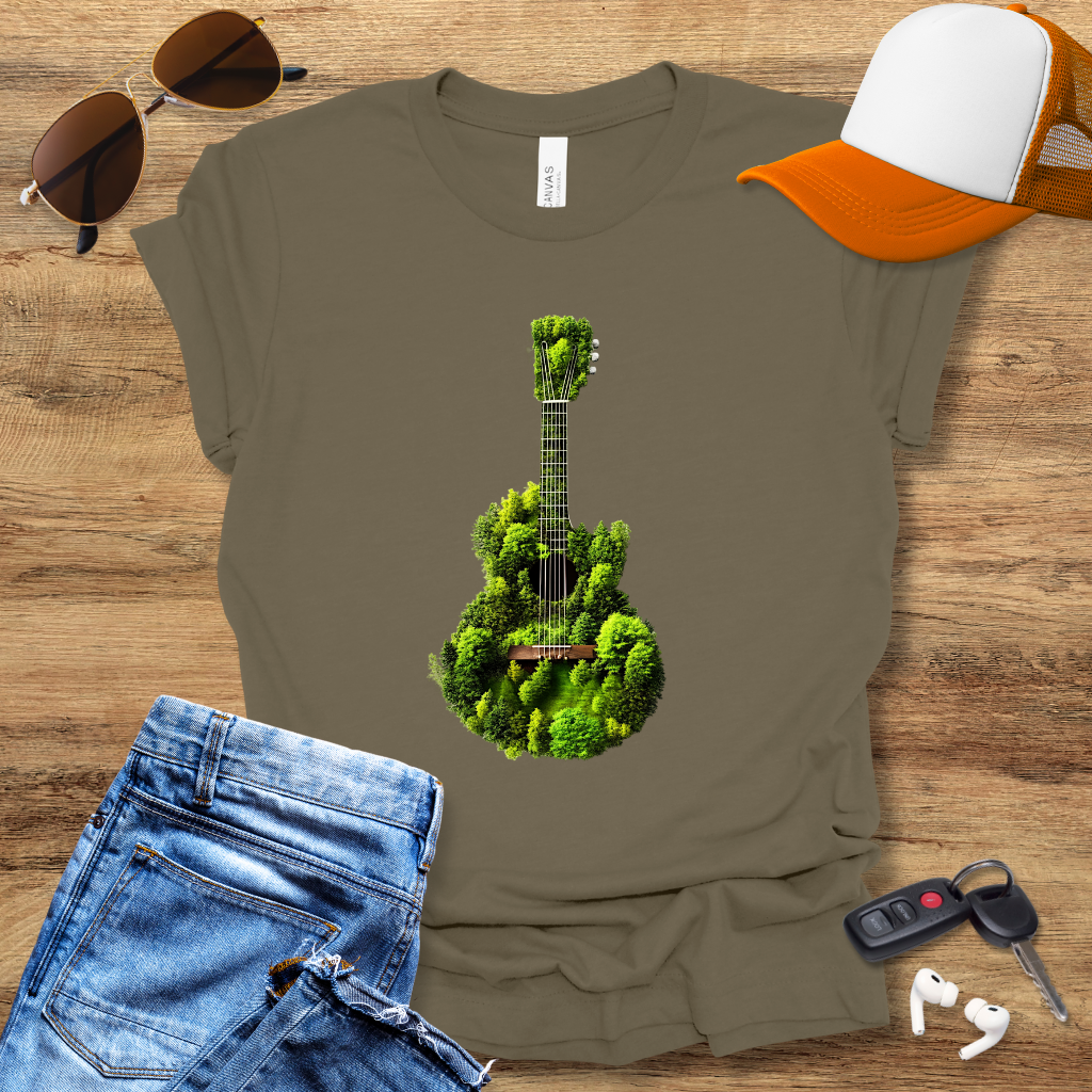 Forest Guitar T-Shirt