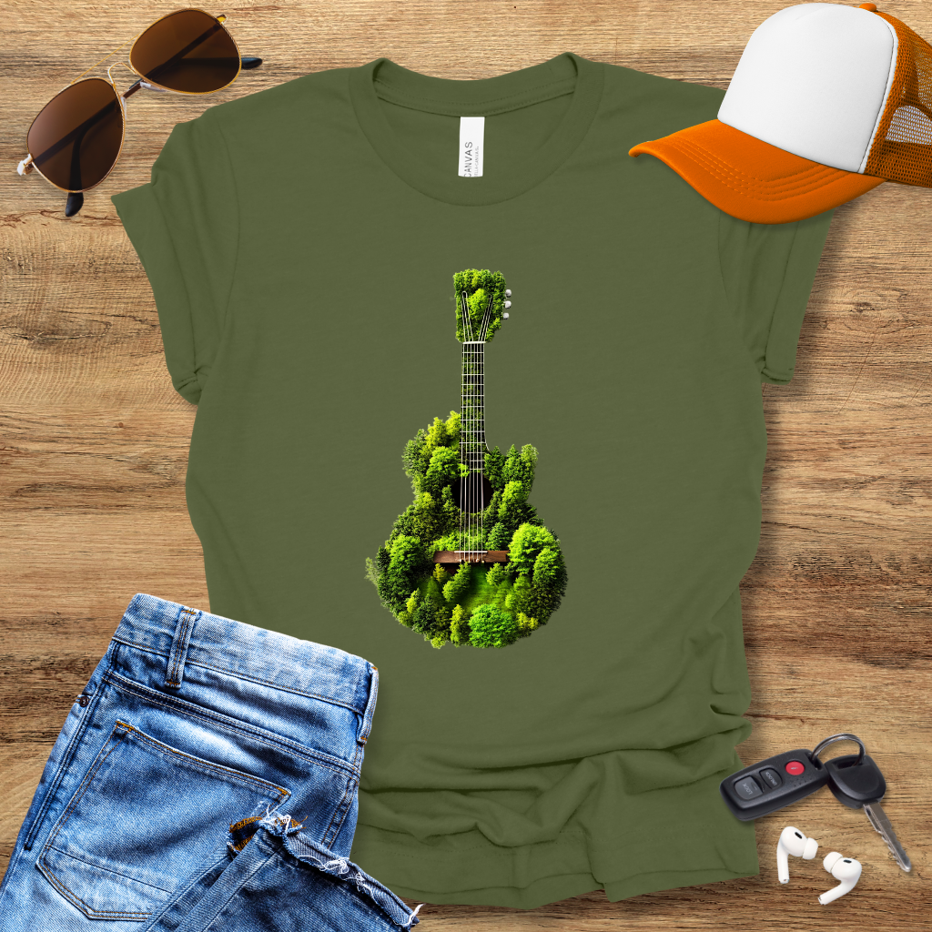 Forest Guitar T-Shirt